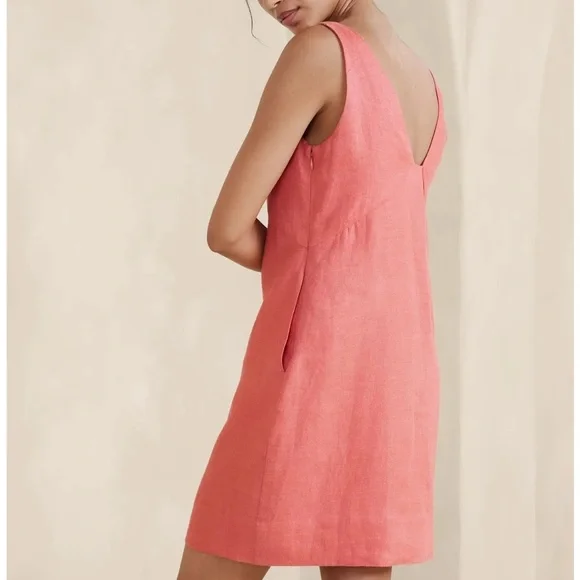 Banana Republic Linen Mini Dress - Picture 2 of 6